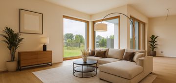 Nowoczesny dom z garażem | przy granicy warszawy