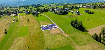Działka budowlana leszczyny 1074m2