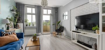 Wyjątkowe mieszkanie z dużym balkonem – centrum