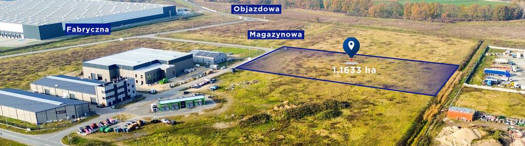 Na sprzedaż działka usługowo-przemysłowa