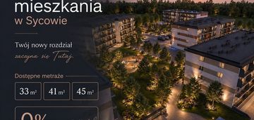 Mieszkanie w nowym budownictwie z balkonem- 41m2.