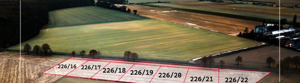 Działki budowlane na terenie parku krajobrazowego