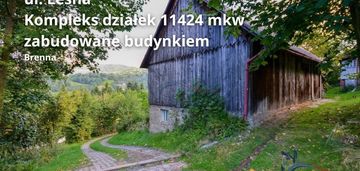 Kompleks działek w brennej na malinówce