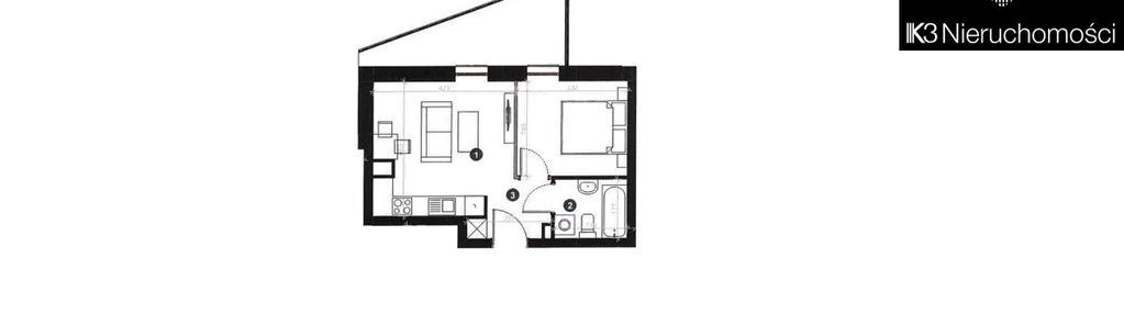 2 pokojowy loft w centrum! wysokość 3,7m! antresol