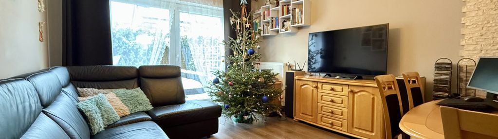 Dwustronne mieszkanie z dwoma ogródkami