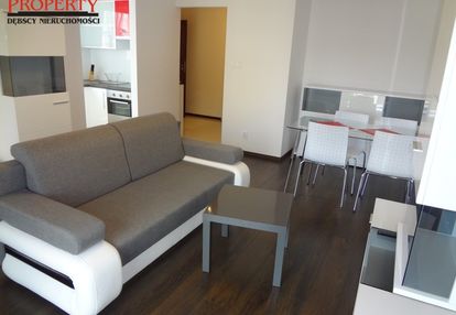 Apartament - salon z aneksem sypialnym, kuchnia