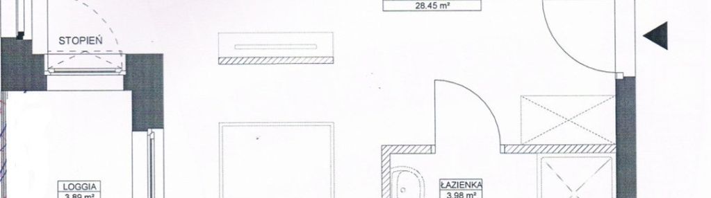 Mieszkanie dwupokojowe na letnicy