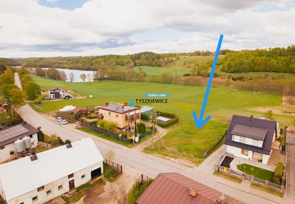 Działka gotowa pod budowę, z widokiem na jezioro