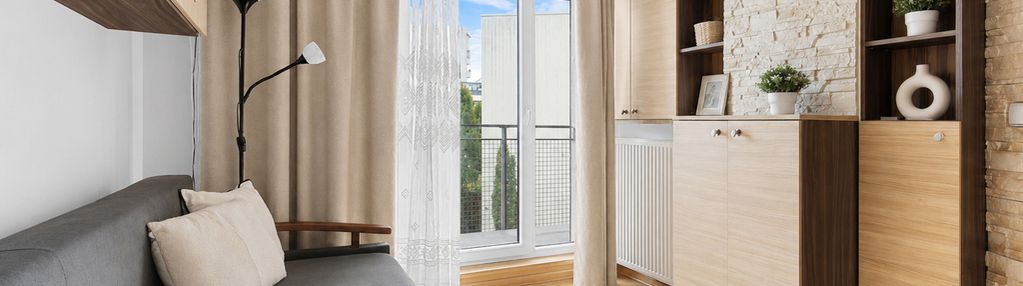 -balkon 8m2-zamknięte osiedle-ochrona-budynek z 2013r.-