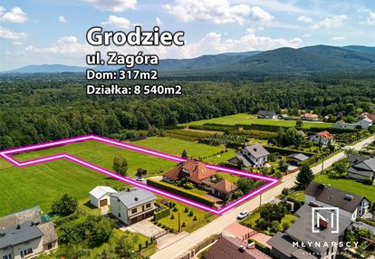 W gminie jasienica | rezydencja | duża działka |