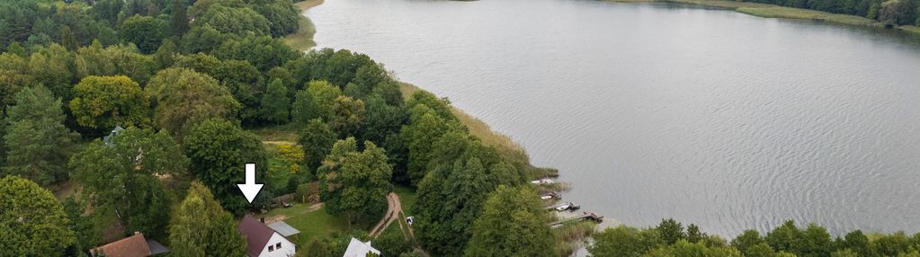 Dom z prywatnym dojściem do jeziora w łysej górze