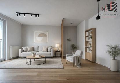 Centrum, 2 pokoje, 45,4 m², gotowe do wejścia