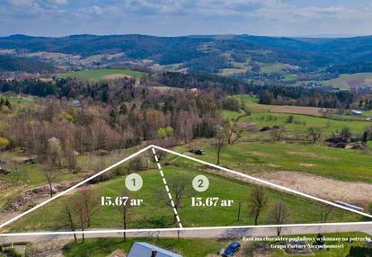 Działka budowlano/usługowa - 2,5 km od jeziora.