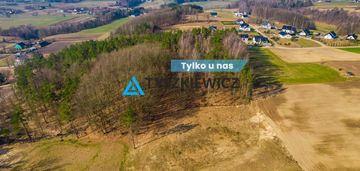 Działka budowlana z lasem sierakowice 3667m2