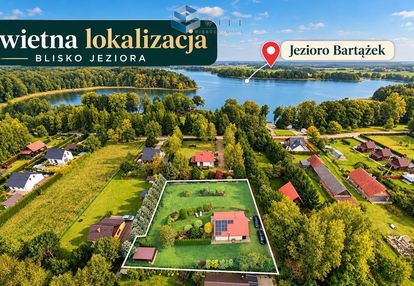 Dom całoroczny 70 m² | 100 m od jeziora