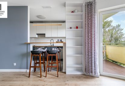 3 pokoje, balkon z widokiem na zieleń