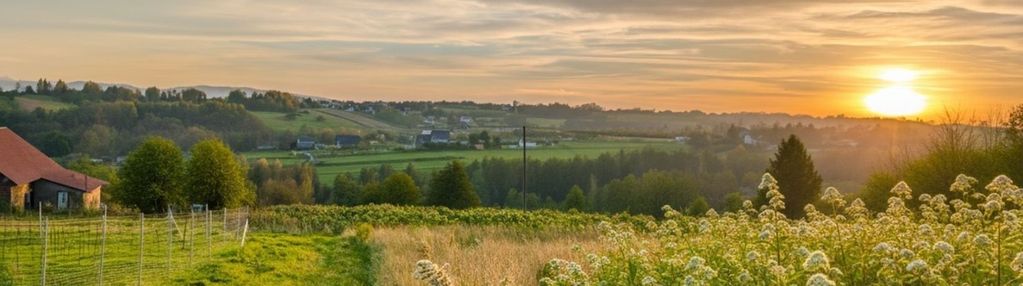 Widokowa atrakcyjna działka, cisza i spokój.