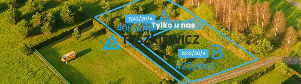 Słoneczna działka 1.084 m2 pod wymarzony dom