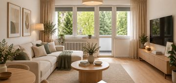 3 pokoje, 56m2, duża loggia, wola duchacka