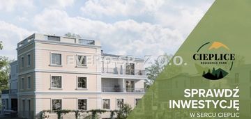 Cieplice residence park/3 pokoje/parking/komórka