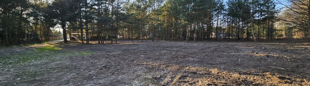 Działka budowlana 1200 m2, ustanów