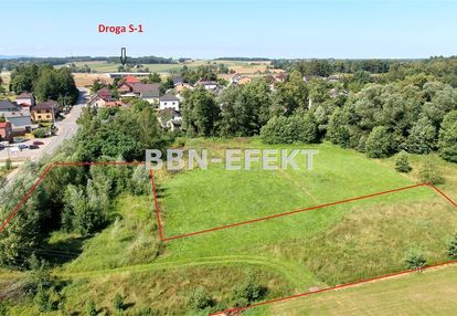 Działka usługowa w rej. drogi s-1