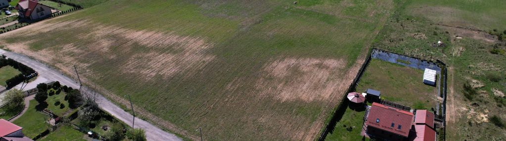 Działka budowlana objęta mpzp