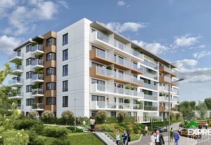 50.85m2, trzy pokoje, dwa balkony.