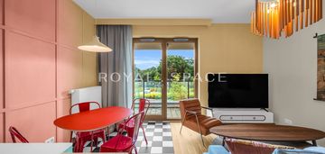 Designerski apartament z loggią | wola