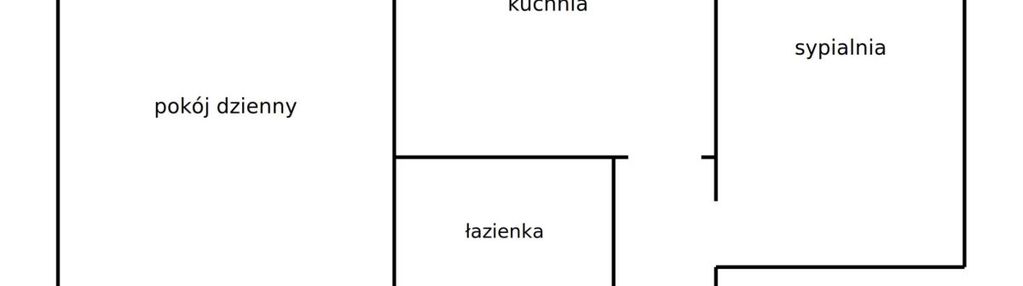 Dwa lub 3 pokoje do remontu, jest kw