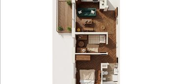 Idealne na wynajem, 3 pokoje, mały metraż, balkon