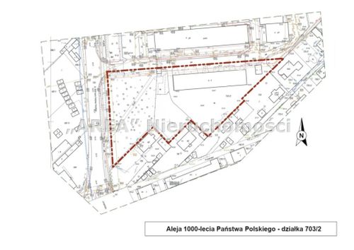 Działka 6851m2, 1000-lecia państwa polskiego