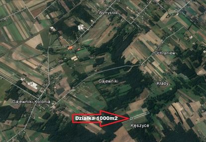 Działka z wz wymysłów 10ar