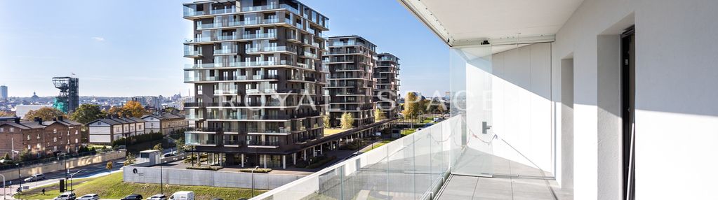 Apartament z panoramicznym widokiem na katowice