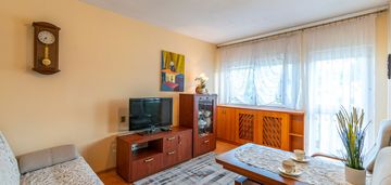 2 pokoje z balkonem, ciche osiedle, łódź-bałuty
