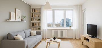 3 pokoje|loggia+balkon|dwustronne|do aranżacji!