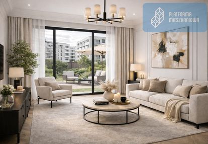 Przestronny apartament z tarasem i ogródkiem!