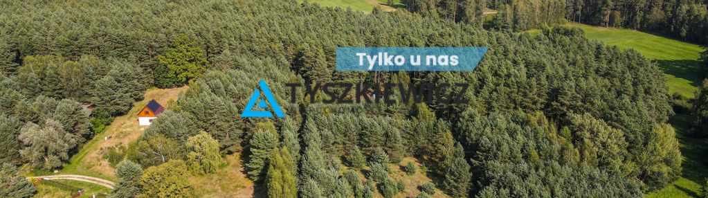 Działka wśród natury-lasów i jezior- osiek