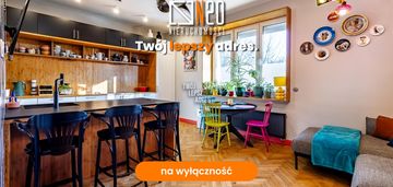 Designerskie mieszkanie z ogródkiem i garażem