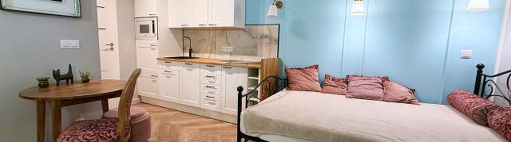 Nowa kawalerka z ogródkiem! parking! gumieńce