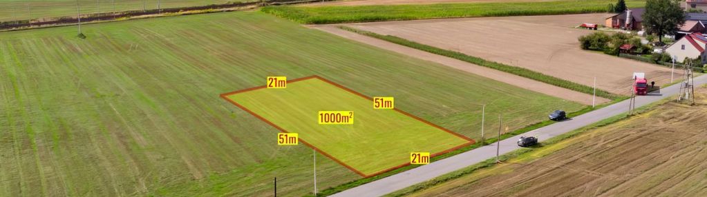 Działka budowlana molna 1000m2