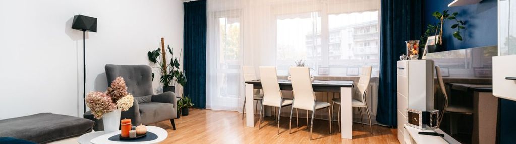 3 pokoje, duży balkon - mroza