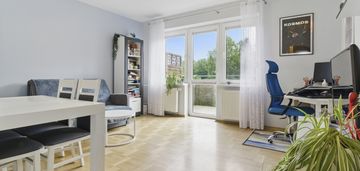 2 pokoje i balkon i miejsca postojowe