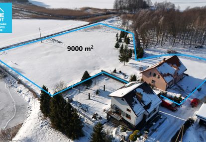 Dom 170 m² na działce 9000 m²; somonino; natura