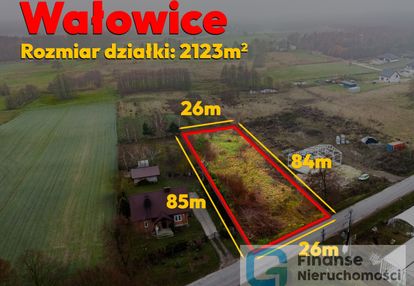 Działka 2123 m² | wałowice | nr 433/5