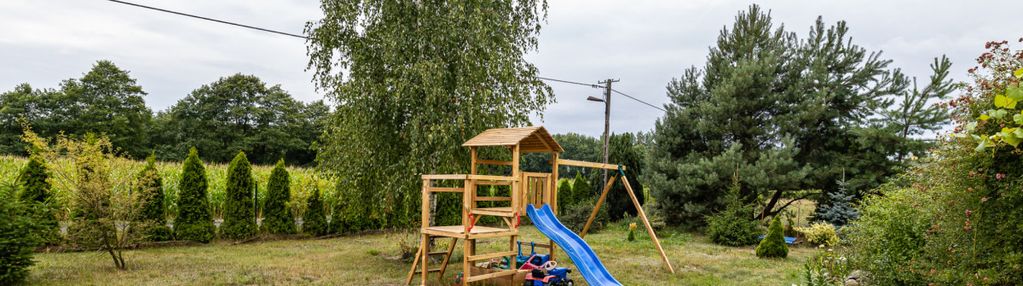 Działka z warunkami zabudowy i domem holenderskim
