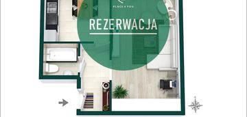 Przytulne, ciche, rozkładowe 1 lub 2pokoje – metro