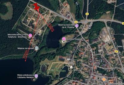 Działka 1250 m² | 150 m od jeziora | lidzbark