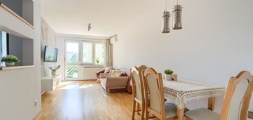 2  pokoje* 50 m2 * duży balkon* 2 garaże* warszawa