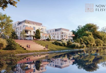 Nowe osiedle na flisach przy kanale bydgoskim